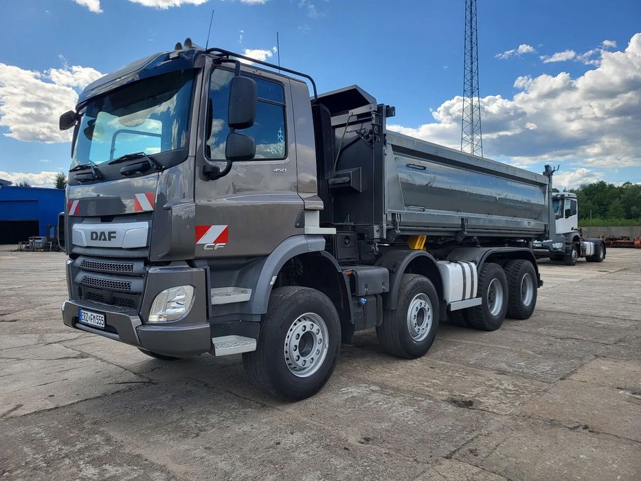 DAF CF 450 8x4 3-str wywrotka Bordmatic spr z Niemeic  hydroburta bordmatic z Niemiec nie man -mercedes scania