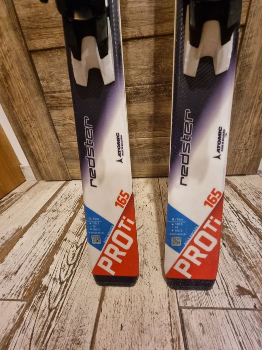 Narty Atomic Redster Pro Ti 165 R15 stan bdb