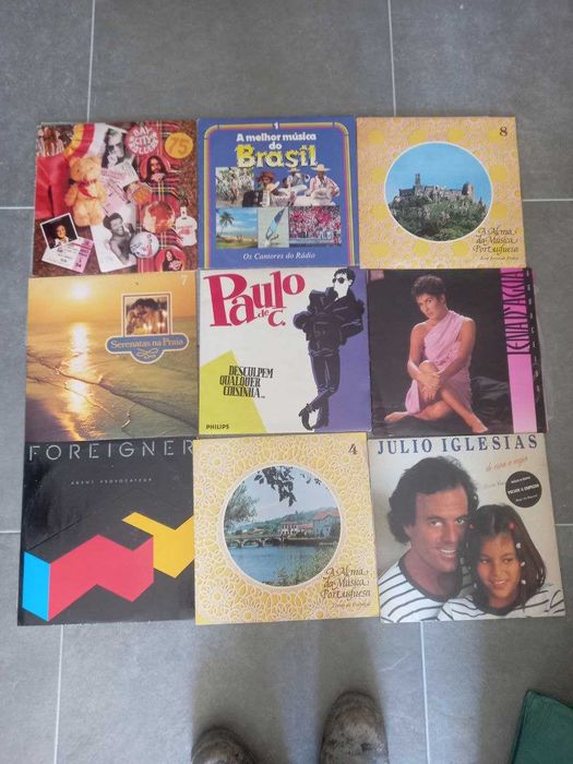 lote 139 discos vinil