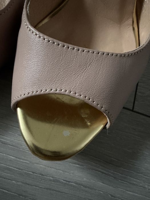 Szpilki różowo-złote R.Polański roz. 37