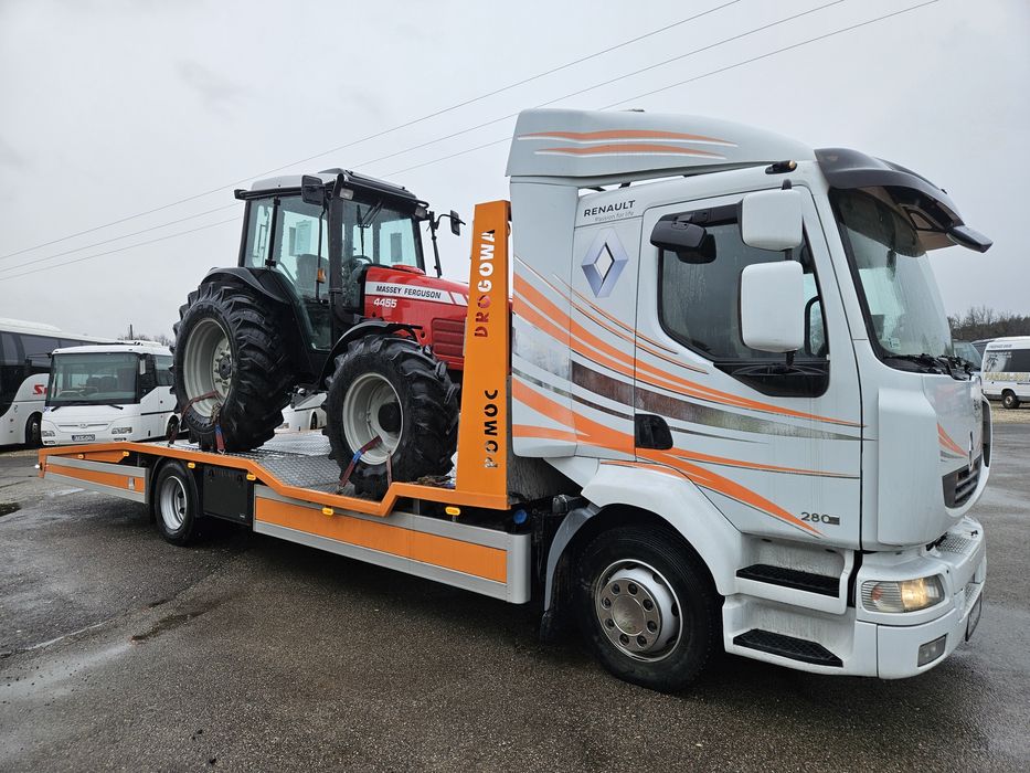 Transport pojazdów i maszyn do 7 ton