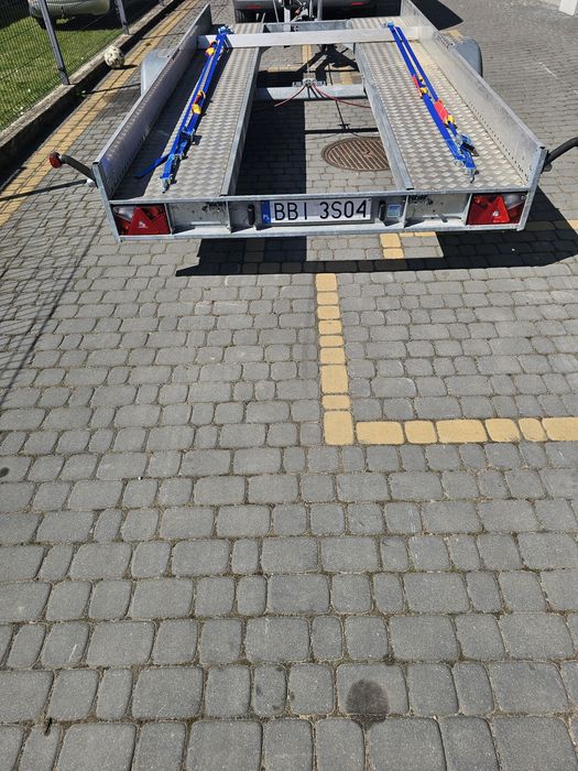 Wynajem Przyczepa laweta kat B lawety przyczepy wynajem