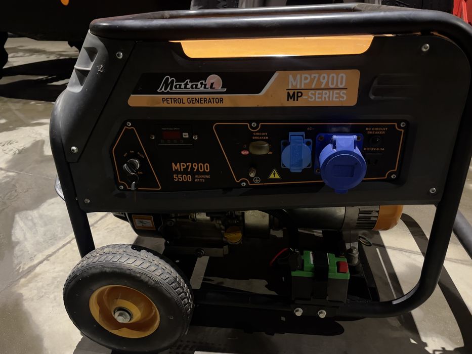 продам Генератор бензиновий Matari MP7900 Номинальная мощность 5 кВт