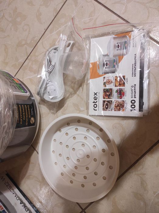34 програми мультиварка Rotex RMC532-W нова