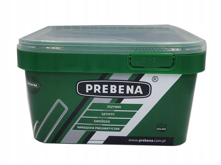 Gwoździe Łączone Papierem 2,8x63 Pierścień Prebena Wiaderko 3000 Szt