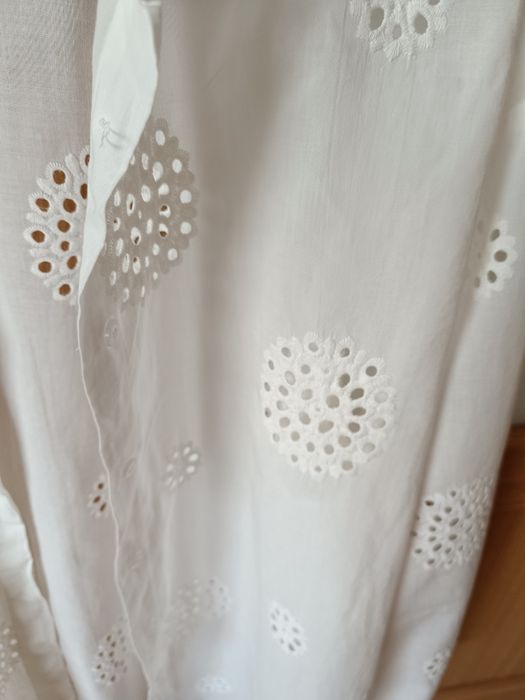 Nowa Koszula modna azurowa biała rozmiar M