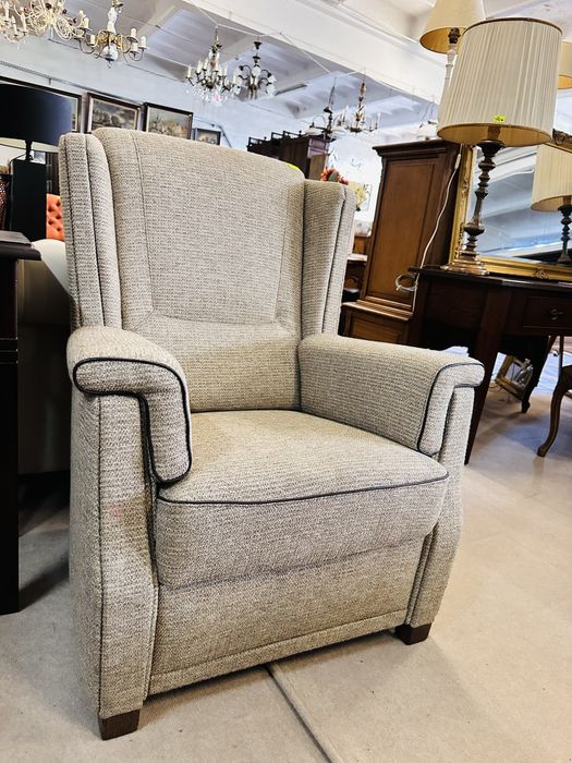 Bardzo zdbany i komfortowy, holenderski FOTEL USZAK :)