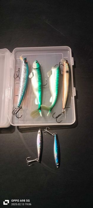 Material de pesca novo (spining )