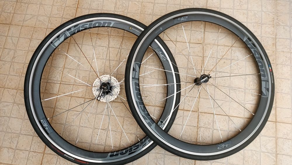 Rodas carbono vision team 42mm