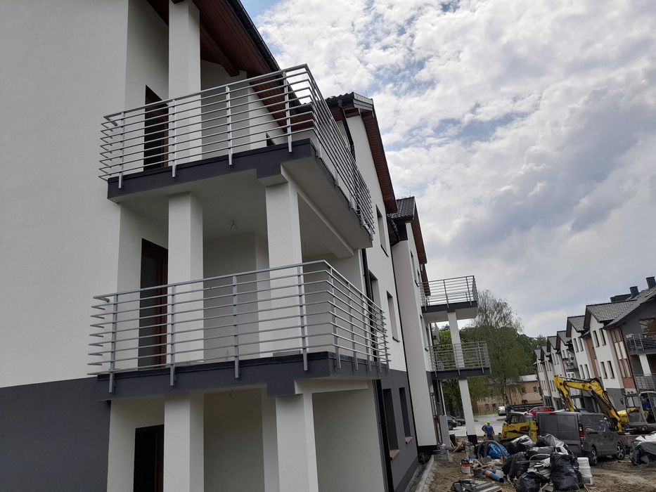 BALUSTRADA BALUSTRADY nowoczesne aluminiowe stalowe  CYNKOWANE