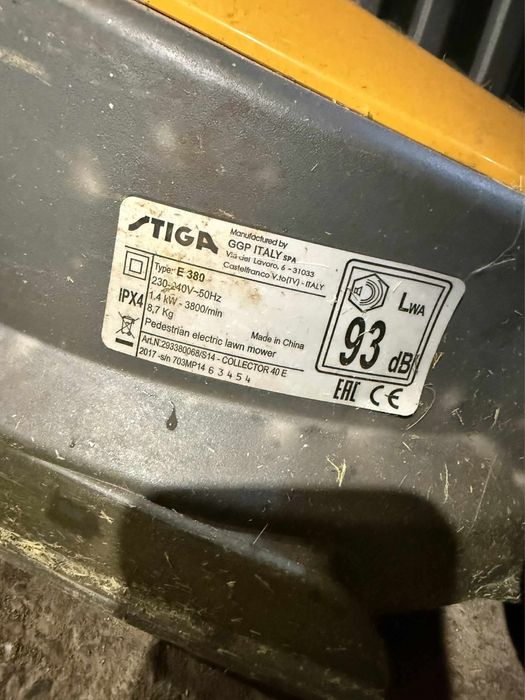 Kosiarka elektryczna stiga e380