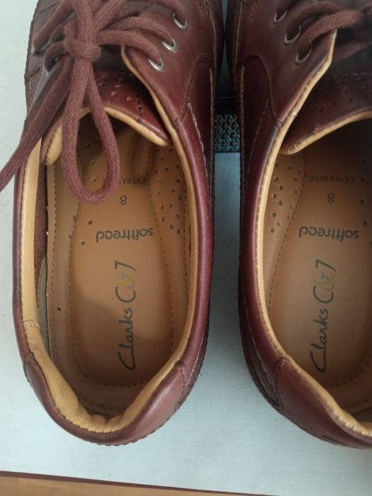 Шкіряні Clarks. Р. 42