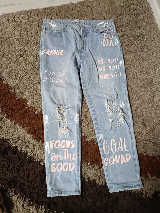 Fajne jeansy rozmiar M