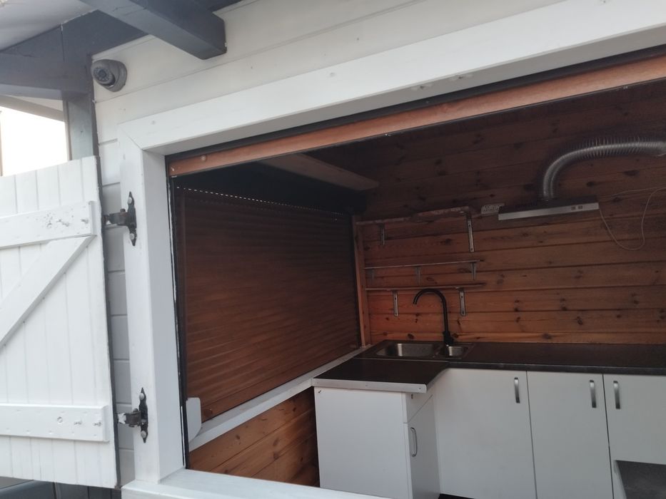 Przyczepa gastronomiczna, lodziarnia