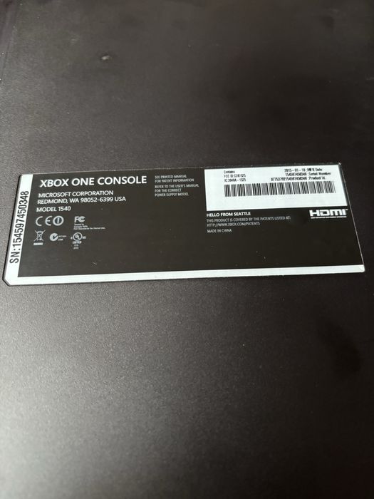 XBOX ONE | Kinect | Oryginalny Komplet