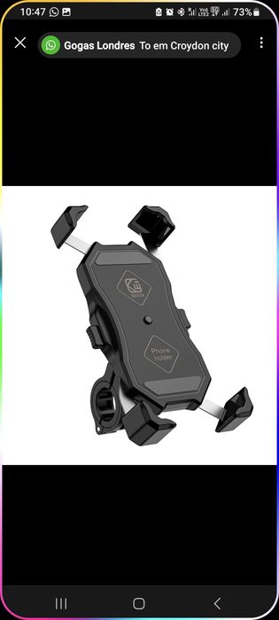 Carregador wireless para mota completo