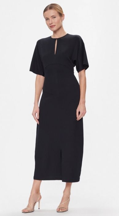 Sukienka Damska Tommy Hilfiger Granatowa Regular Fit Rozmiar S