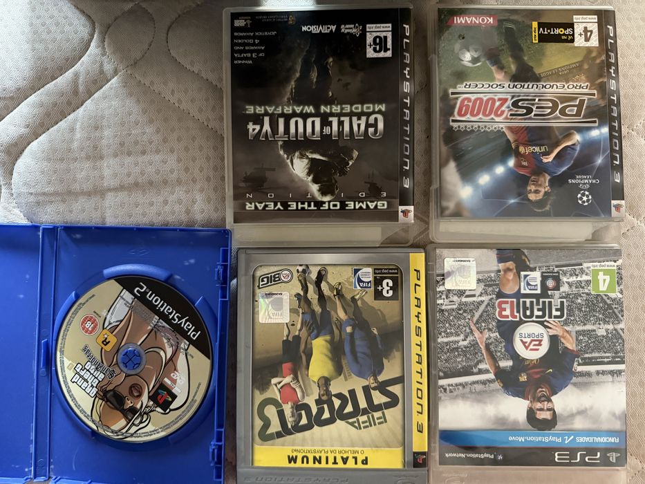 Jogos Ps3 e ps2 usados