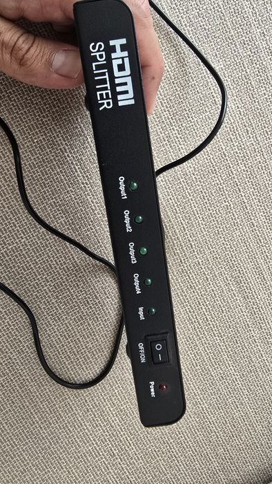 Splitter HDMI 1×4 portas