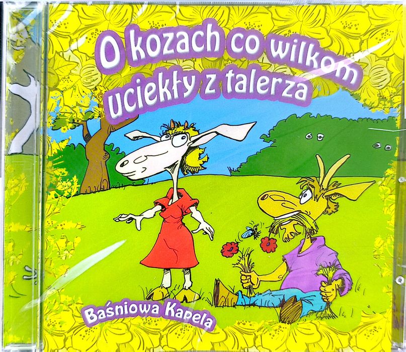 Płyta CD O kozach co wilkom uciekły z talerza