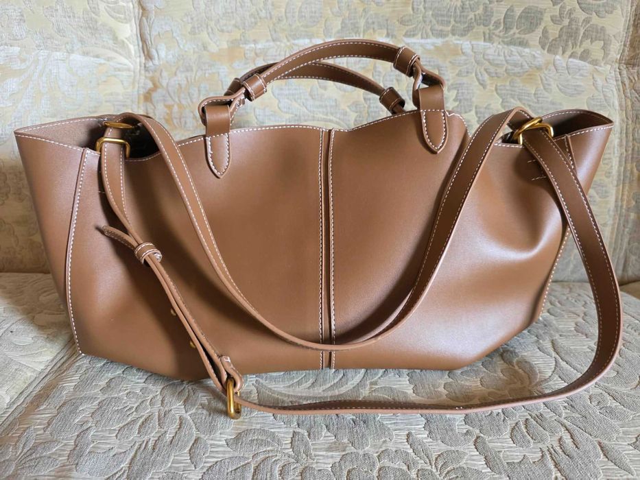 Torebka typu shopper firmy Reserved - shopperka, jak nowa