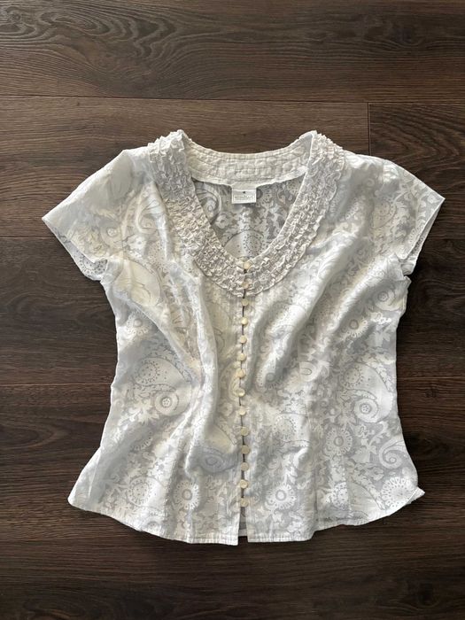 Bluzka, koszula 40/L  biurowa x7