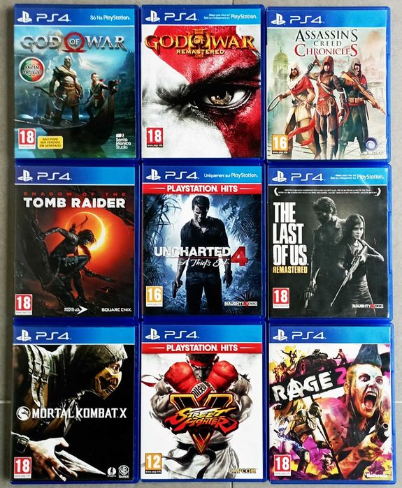 Jogos Playstation 4 e 5 (PS4 / PS5)