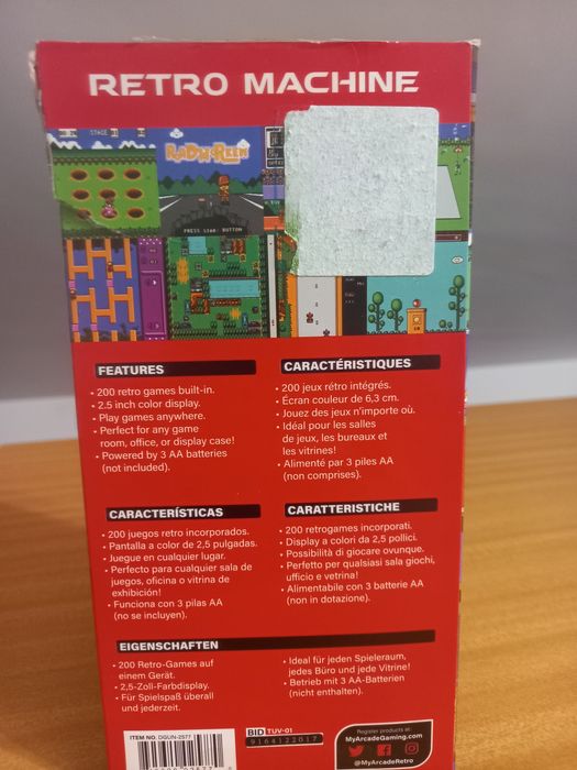 Máquina gaming retrô