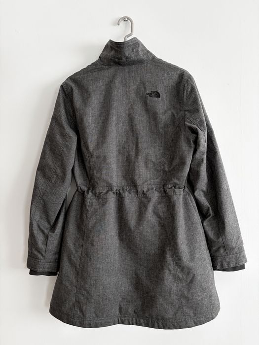 The North Face płaszcz damski PrimaLoft L szary melanż – stan idealny