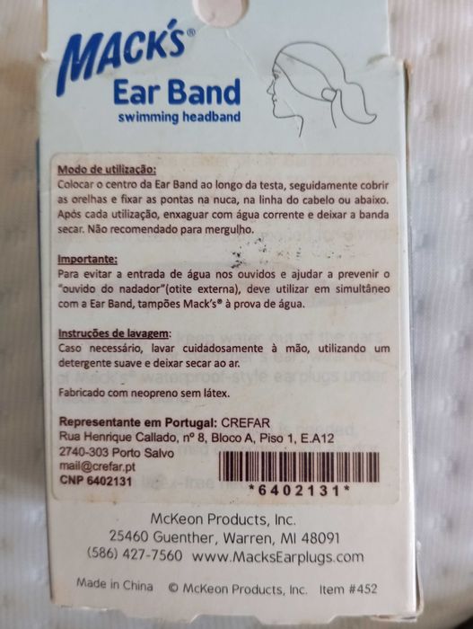 Mack's Ear Band - Banda para Ouvidos