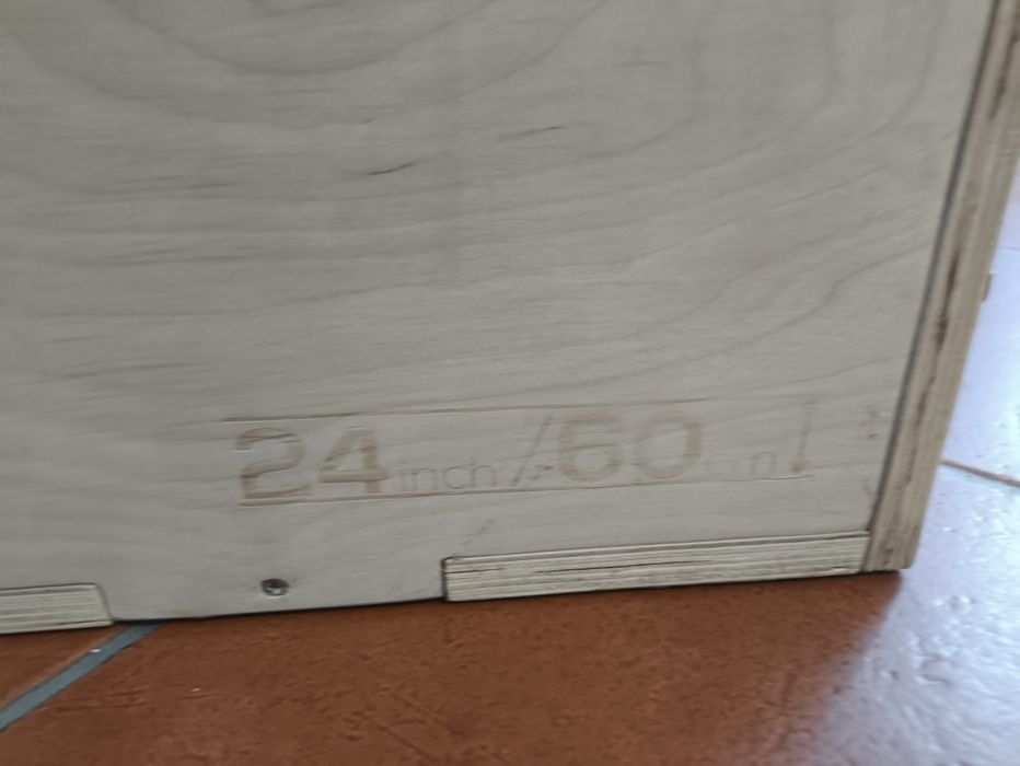 Caixa salto pliometria