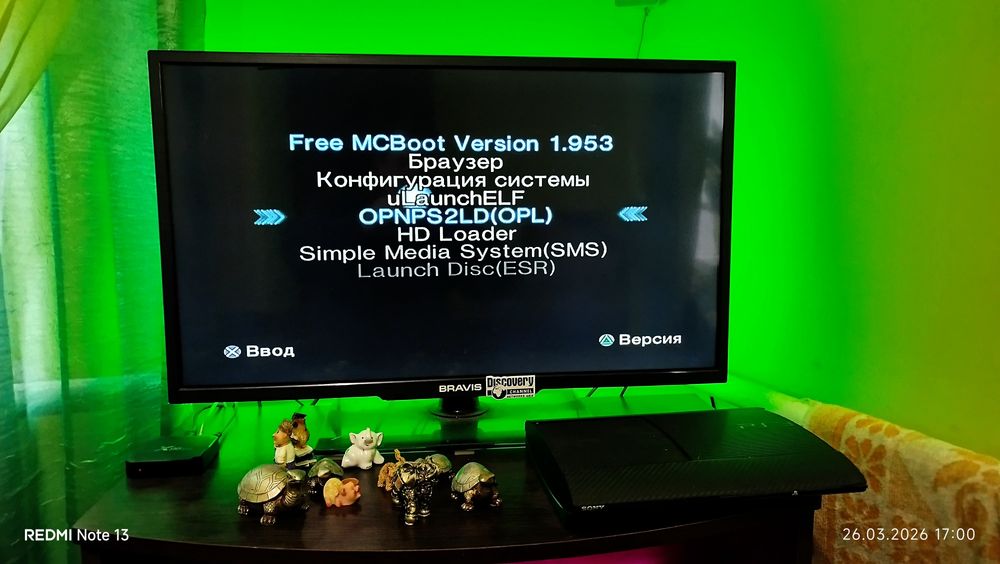 Карта памяти для PlayStation 2 с free MC boot