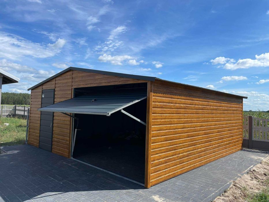 GARAŻ blaszany 6x6 Schowek/domek Producent KONSTRUKCJA W OCYNKU , RATY
