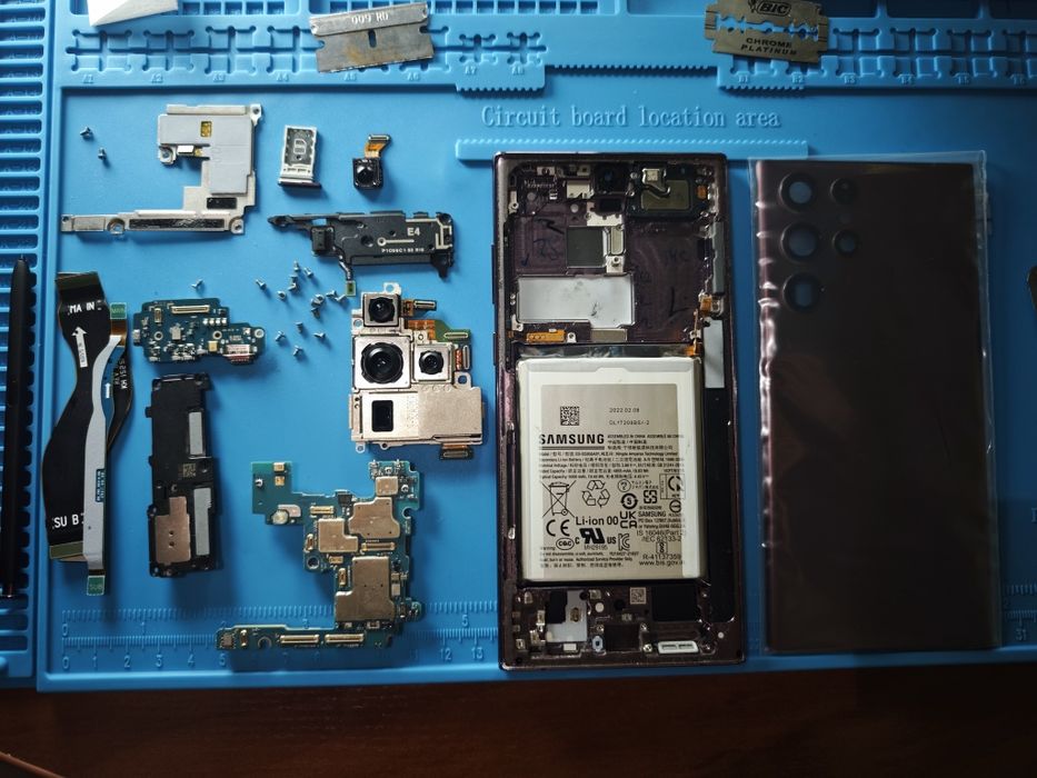 Запчасти,камеры, мат.платы разборка Samsung S20 Ultra S21 ULTRA S22 Ul