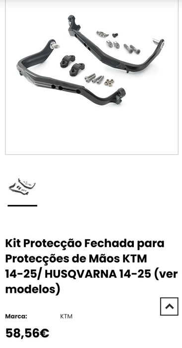 Kit proteções Fechadas para KTM/Husqvarna