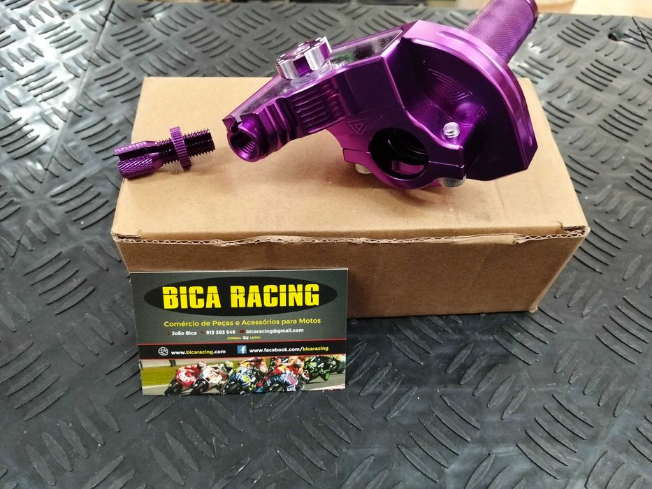 Punho rapido roxo aluminio TNT racing