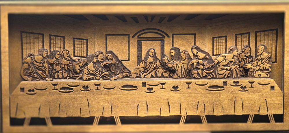 Ostatnia wieczerza obraz 3d