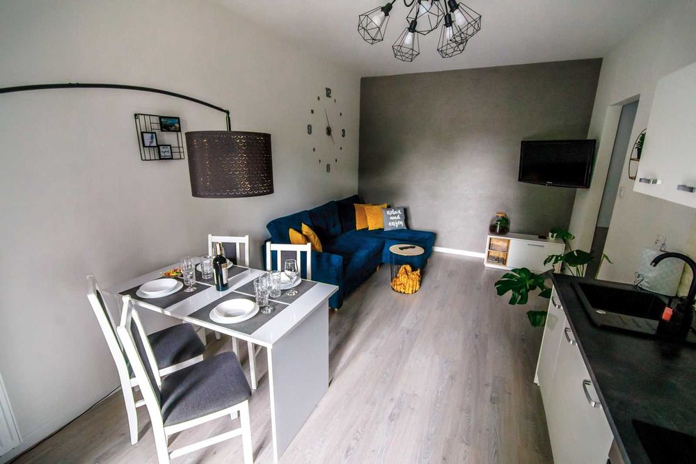 Apartament WHITE Iława na doby, w centrum!