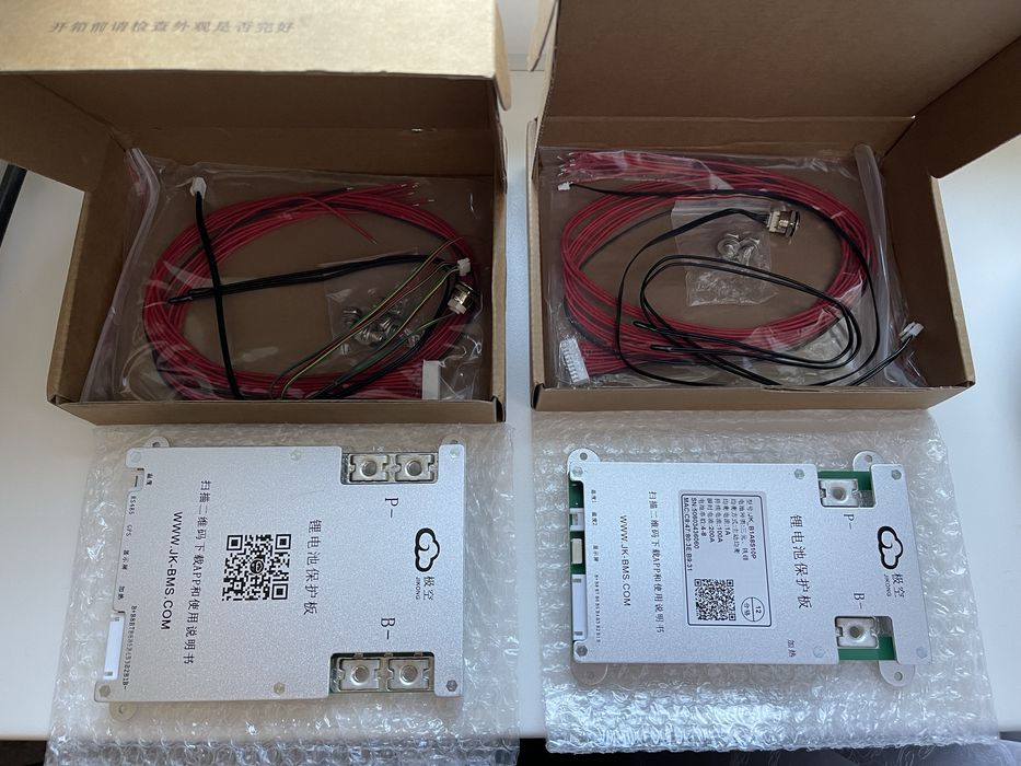 Jikong BMS плата экран 100A, 200А 4s-8s