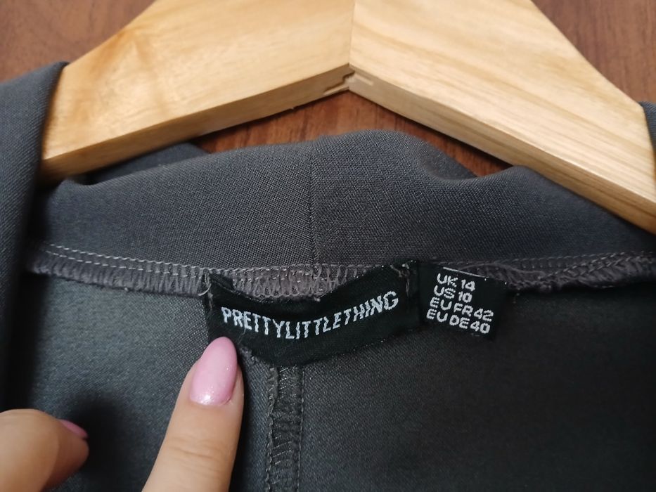 Marynarka Szara PrettyLittleThing XL Jak nowa