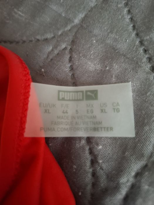 Puma czerwony jednoczęściowy strój kąpielowy rozmiar XL