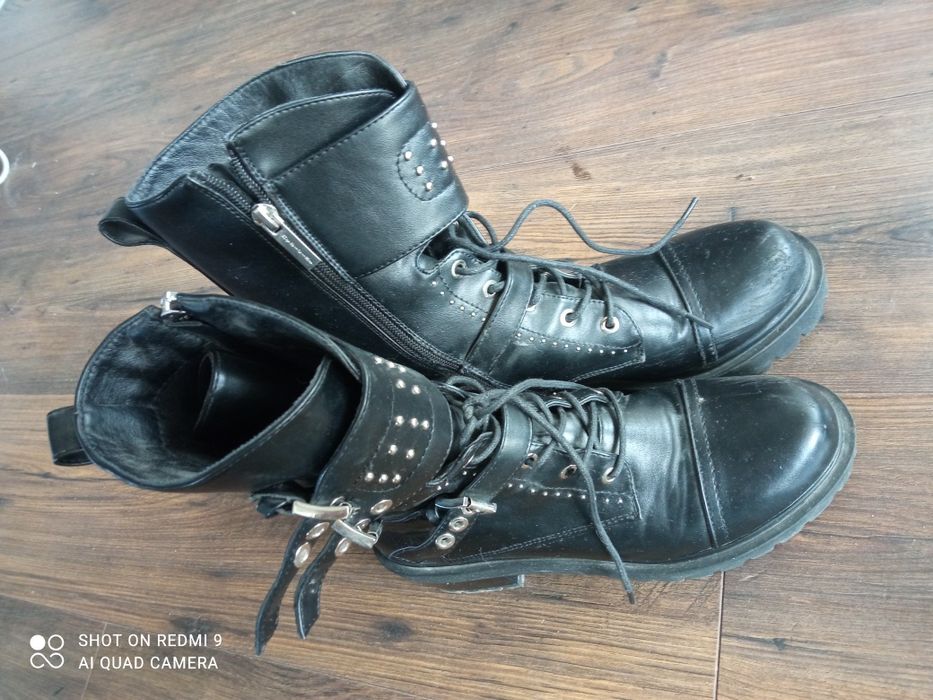 Buty botki Medicine wysokie, stylowe