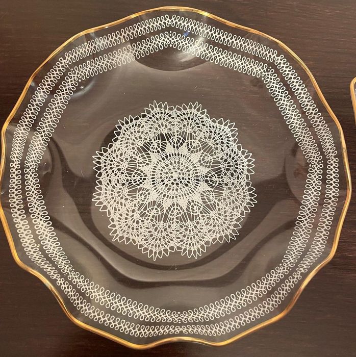 2 Taças de vidro vintage