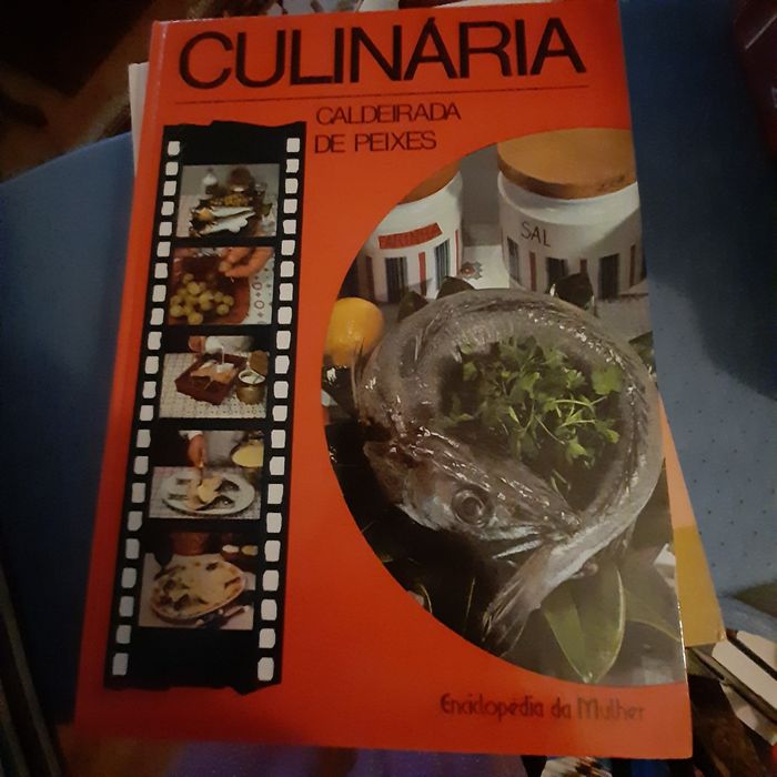 Livros sobre Culinária a 1 € cada. Vende-se à unidade