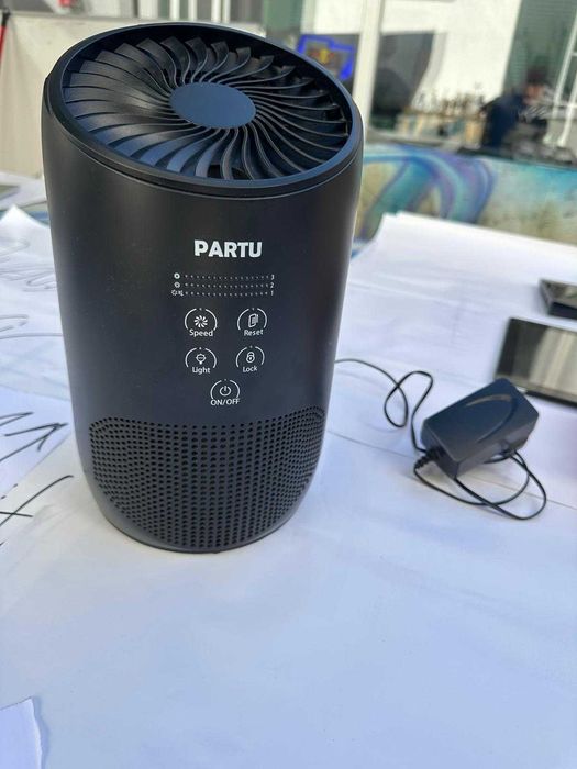 Purificador de Ar PARTU Compacto – 3 Velocidades, Silencioso
