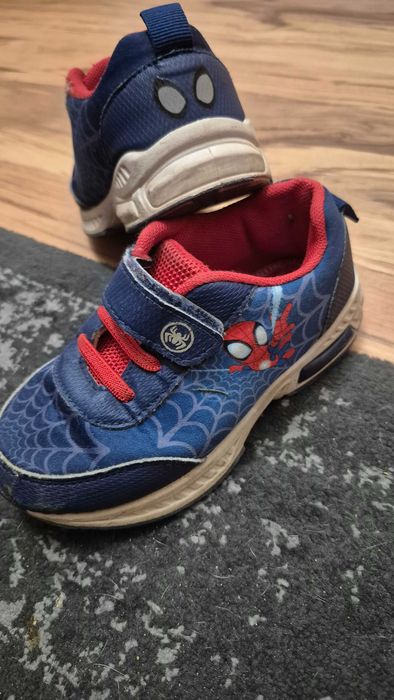 Buty adidasy świecące chłopięce Spider-Man 26/27 granatowe