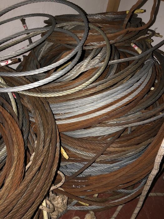 Трос сталевий оцинкований 10 мм