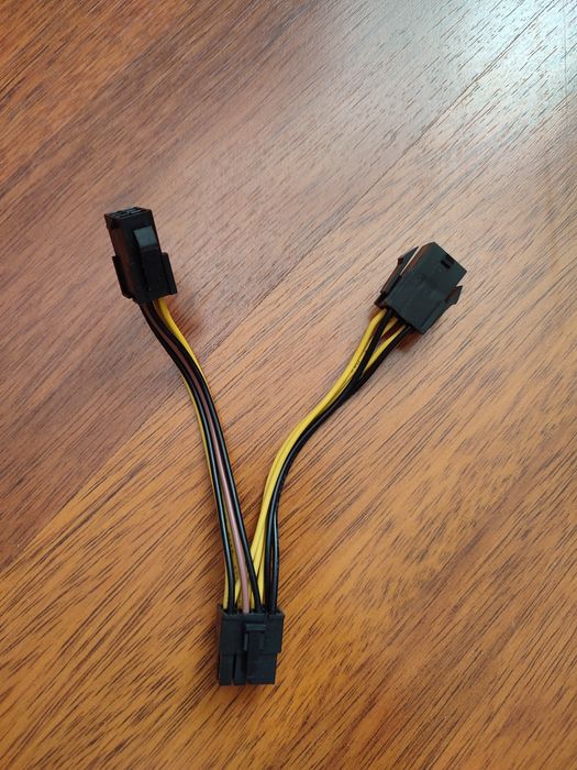 Перехідник GPU (з molex, з cpu, 6->8)