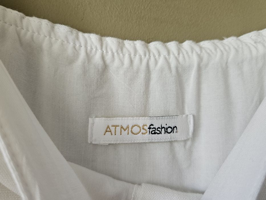 Sukienka Atmosfashion 100% len rozmiar  44 XXL