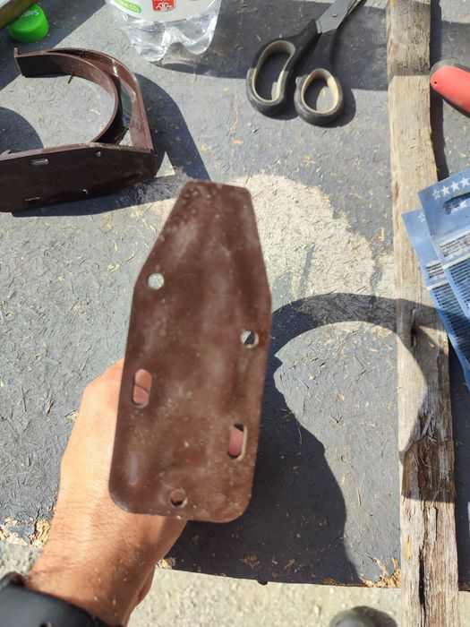 Hak rynna 110 brazowy